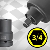 3/4" 6 lapú normál