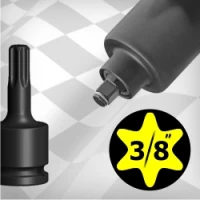 3/8" torx
