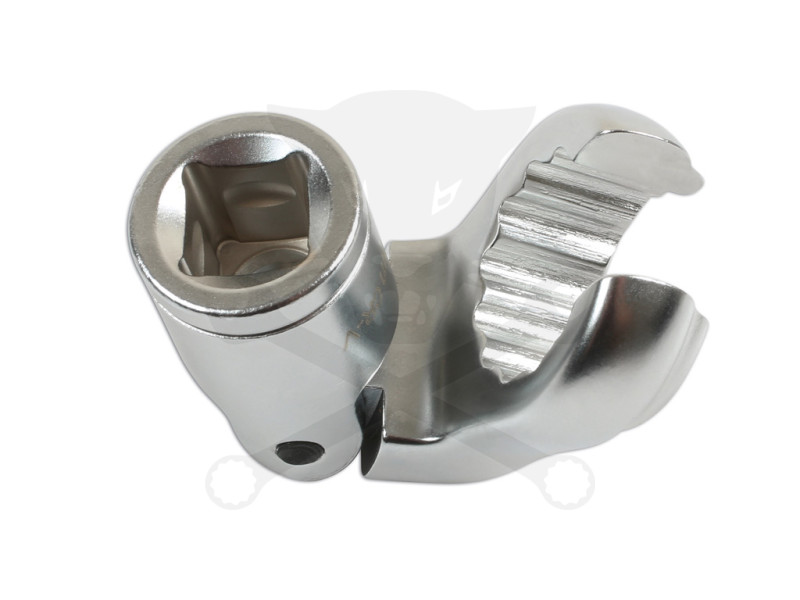 Villáskulcs adapter csuklós 22 mm-es CrowFoot nyitott 12 szögű 1/2"