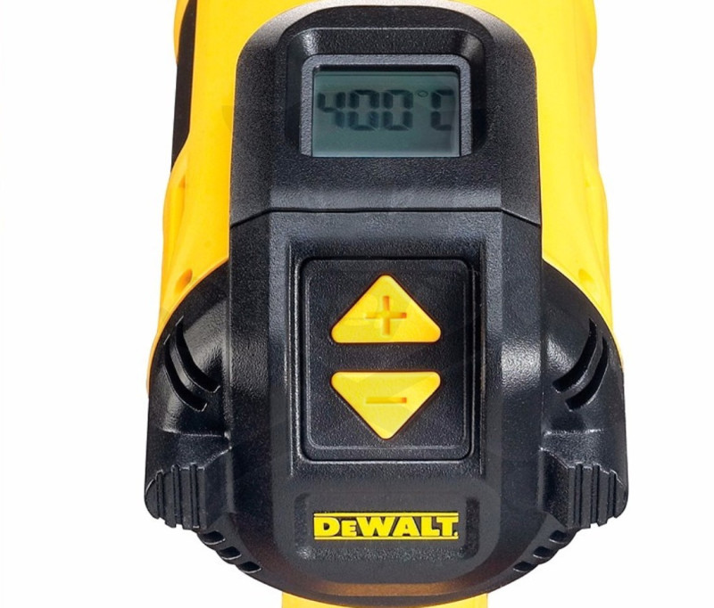 Hőlégfúvó digitális 2000W - DeWalt
