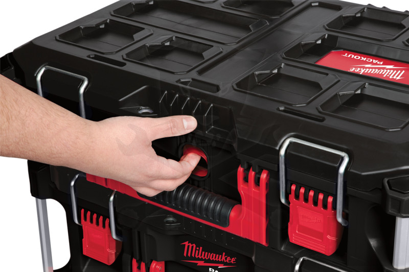 Szerszámos láda, 560x410x170 - PACKOUT Tároló láda 3 - Milwaukee