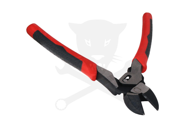 Fogó oldalcsípő 200 mm áttételes, profi, 40% többlet erő - Hubi KIFUTÓ