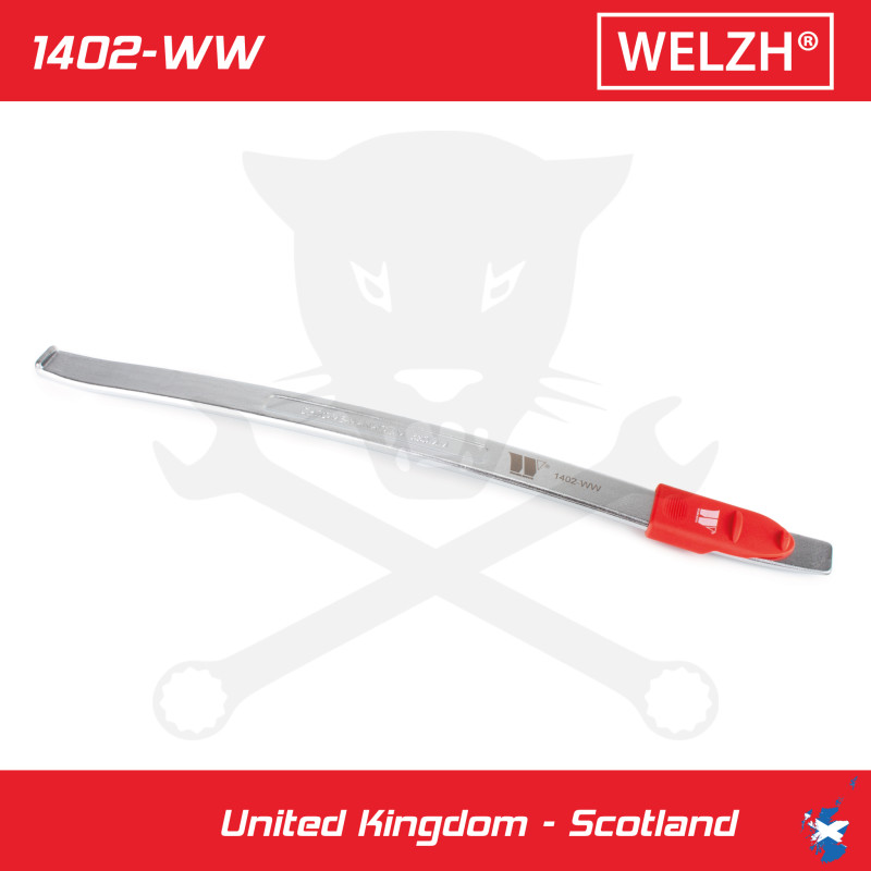 Abroncs szerelő pajszer 535 mm - műanyag felnivédővel - Welzh