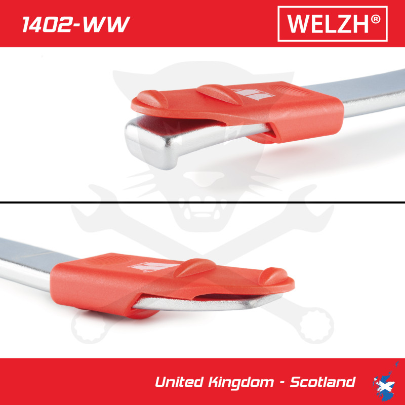 Abroncs szerelő pajszer 535 mm - műanyag felnivédővel - Welzh