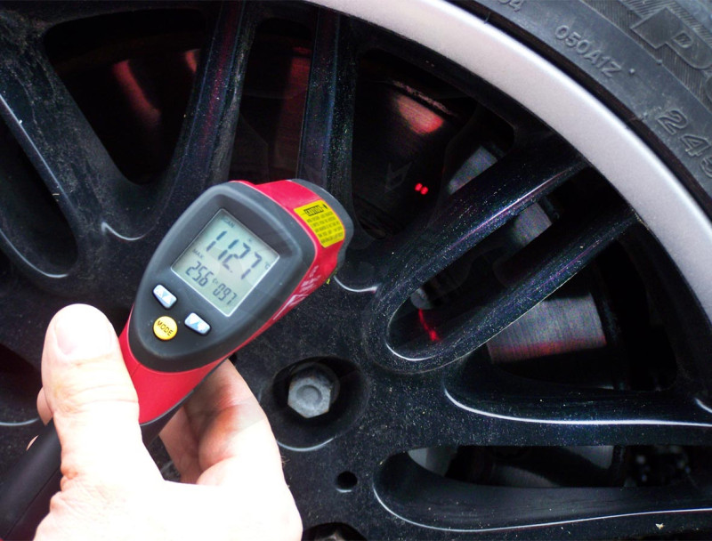 Hőmérő, infravörös, digitális - Thermometer -50 - 550°C