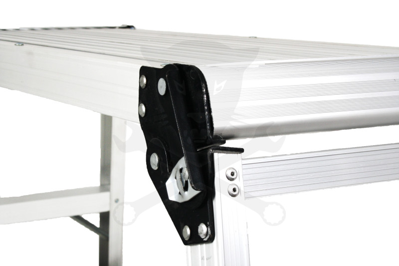 Állvány ALU kétfokos szerelő dobogó 100 kg-os