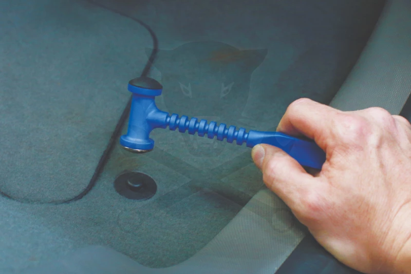 Kalapács precíziós MINI készlet 90x17 mm cserélhető fejű 7 db-os - Laser