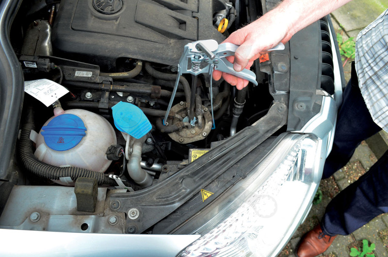 Üzemanyag szűrő fedél összenyomó szerszám -VAG-UFI szűrők- 3.gen -TS20