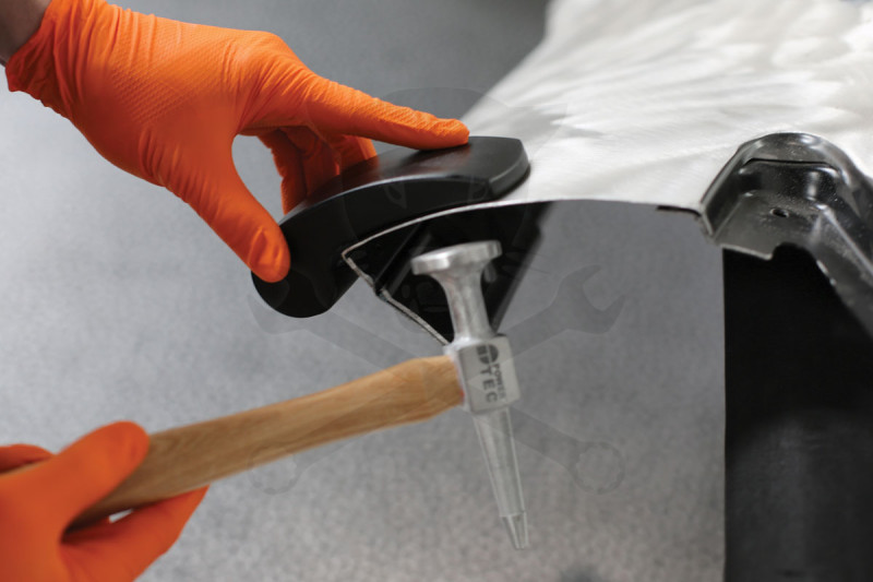 Műanyag - POM anyagú - egyengető idom készlet - 7 darabos - AT18-