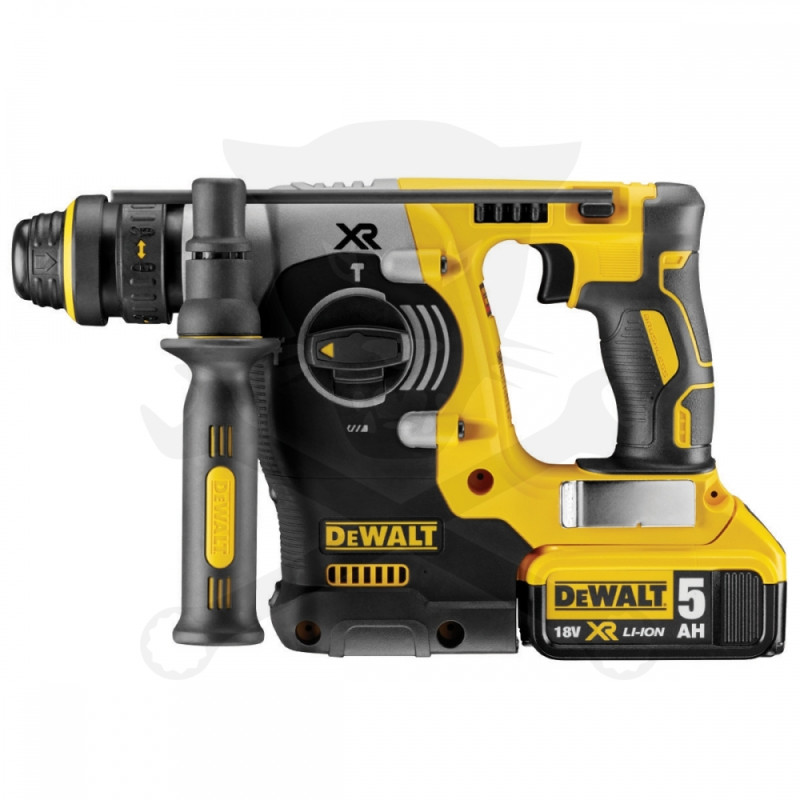 Fúró-vésőkalapács akkus 18V 2.1J 2db 5.0Ah - kefementes - DeWalt
