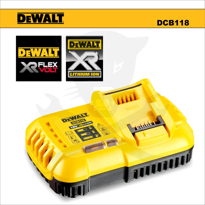 Akkumulátor töltő - 10.8V - 18V XR és 54V FLEXVOLT - DeWalt