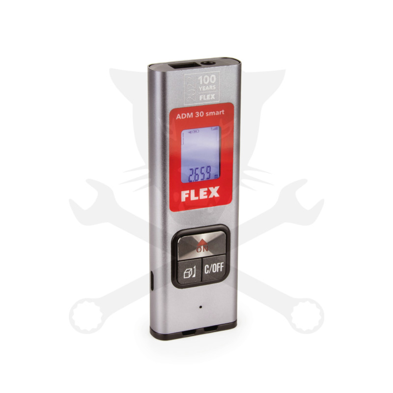 Távolságmérő, lézeres 30 m SMART - akkus - FLEX (ADM 30 Smart)