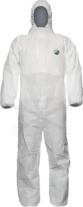 Védőruha-kapucnis vegyvédelmi 5/6-os OVERÁL eldobható S-es -DuPont (CHF5a-S-F)