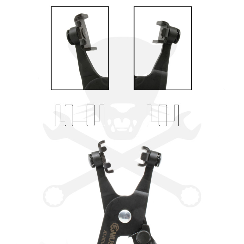 Bilincsfogó Genius 220 mm