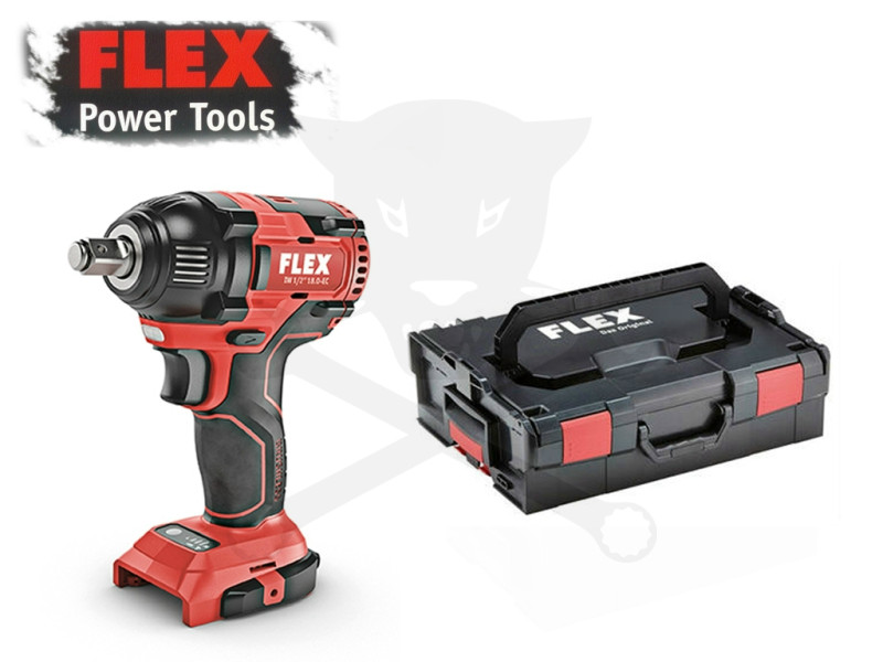 Ütvecsavarozó, akkus 18V 180Nm 1/2" -akku nélkül - FLEX (IW 1-2 18.0)