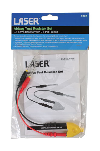 Légzsák ellenállás teszter készlet - Laser