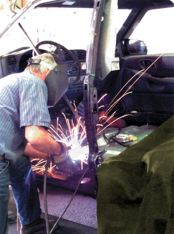 Hegesztő takaró 1500 x 1000 x 1.06 mm 1000 °C 100% üvegszál