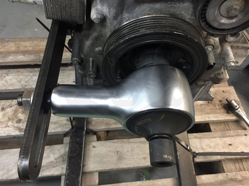 Főtengely szíjtárcsa ellentartó-rögzítő -FORD Adapter készlet1.0 EcoBoost