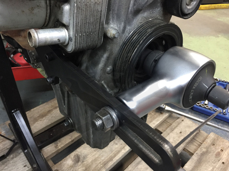 Főtengely szíjtárcsa ellentartó-rögzítő -FORD Adapter készlet1.0 EcoBoost