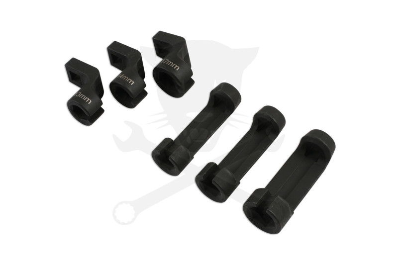 Szerelőkulcs készlet kipufogógáz hőmérséklet szenzor 6 db-os 13-14-17 mm