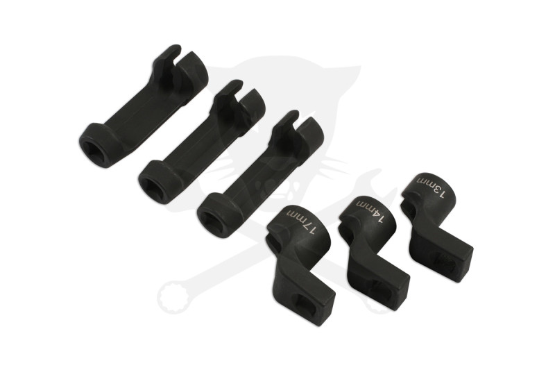 Szerelőkulcs készlet kipufogógáz hőmérséklet szenzor 6 db-os 13-14-17 mm