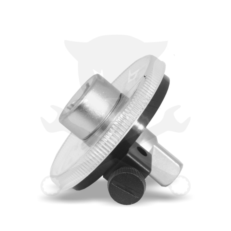 Szögmérő nyomatékkulcshoz - hajlított karral 1/2"