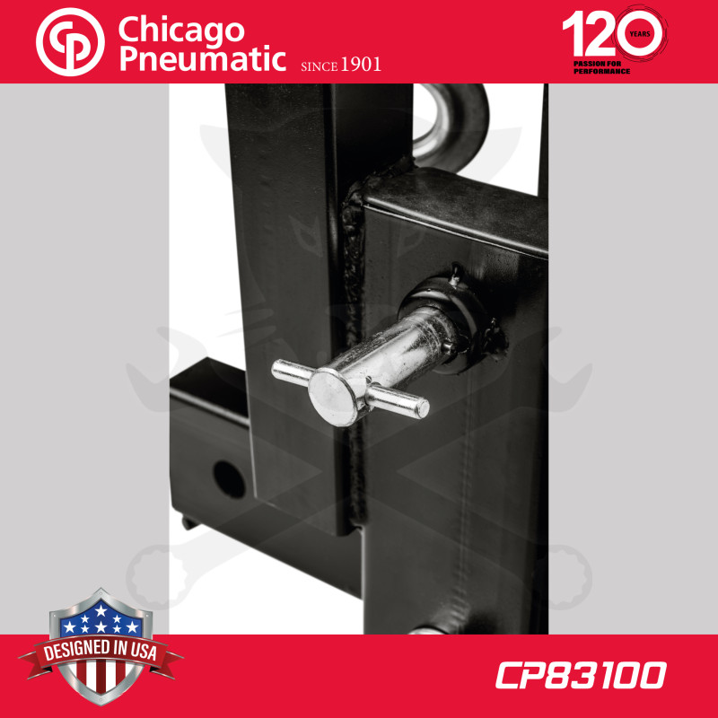 Motorkiemelő zsiráf 1 t összecsukható - 6 kerekű, alacsony - Chicago (CP83100)