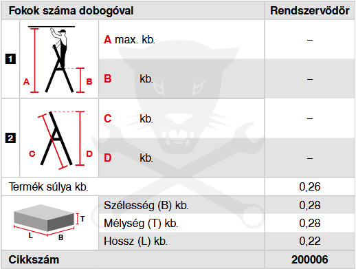 Létra kiegészítő MultiGrip rendszerhez vödör 8 L - Krause Monto SECURY