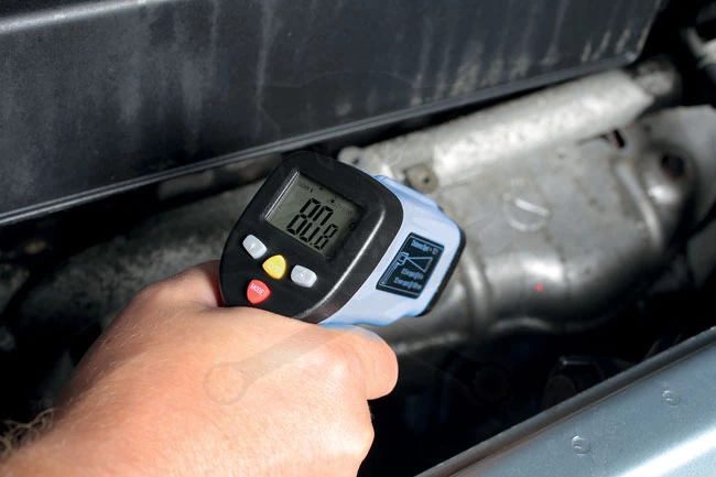 Hőmérő, infravörös, digitális - Thermometer -50 - 650°C