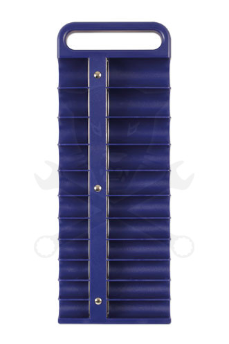 Dugókulcstartó mágneses tálca 1/2" - 22 db-os 420x160 mm