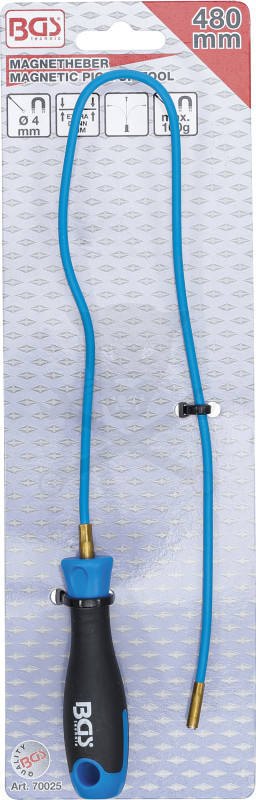 Mágnes flexibilis 4 mm - 480 mm - BGS