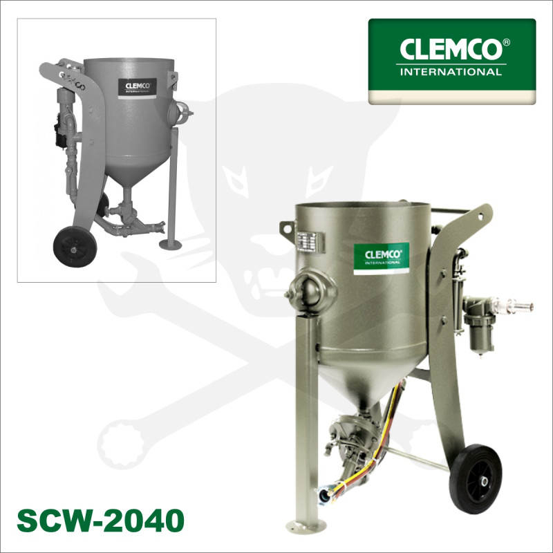 Homokfúvó gép, IPARI tartályos 100L komplett felszereltség - Clemco