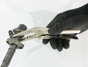 Patent fogó full-automata csőrös-hegyes pofa 178 mm - Hubitools