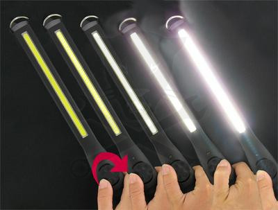 Szerelőlámpa LED 01 COB ledes + dimmer extra vékony kivitel 15 W