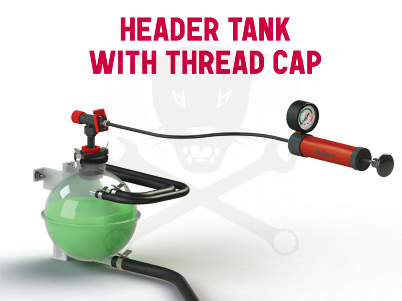 Hűtőrendszer-nyomásvizsgáló készlet - Univ. luffancs készlet