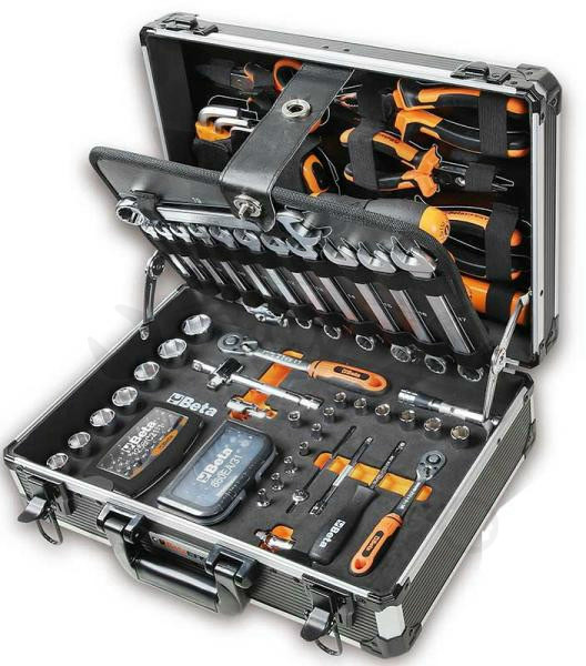 Szerszámos táska, felszerelt 128 részes általános szerszámok Beta (2054/E-E-128)