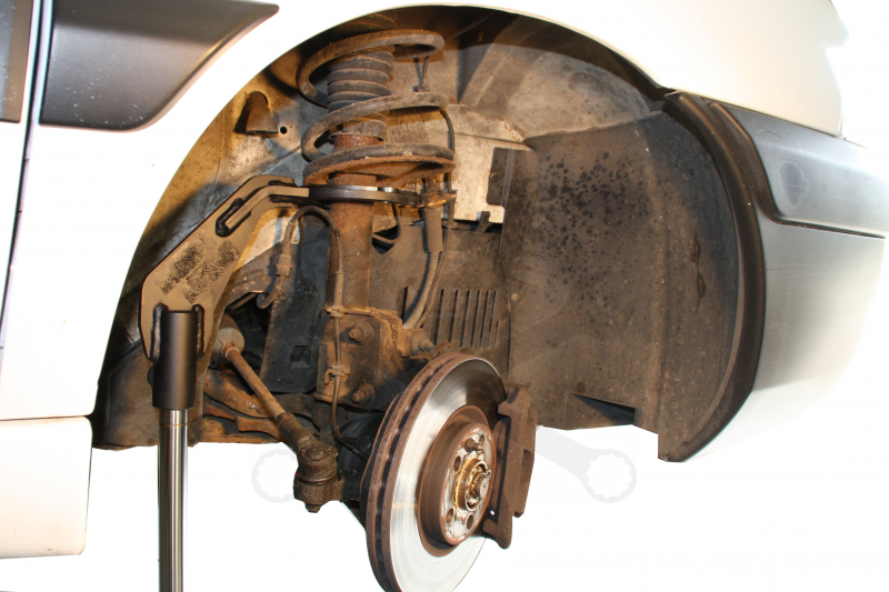 Váltótartó-emelőhöz tartókonzol McPherson adapter TJ1000-hez 35mm Compac