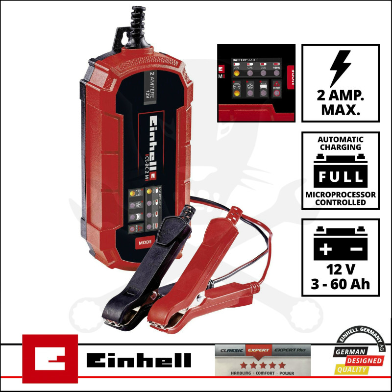 Akkumulátor töltő 12V - 2A - Einhell (CE-BC 2 M)