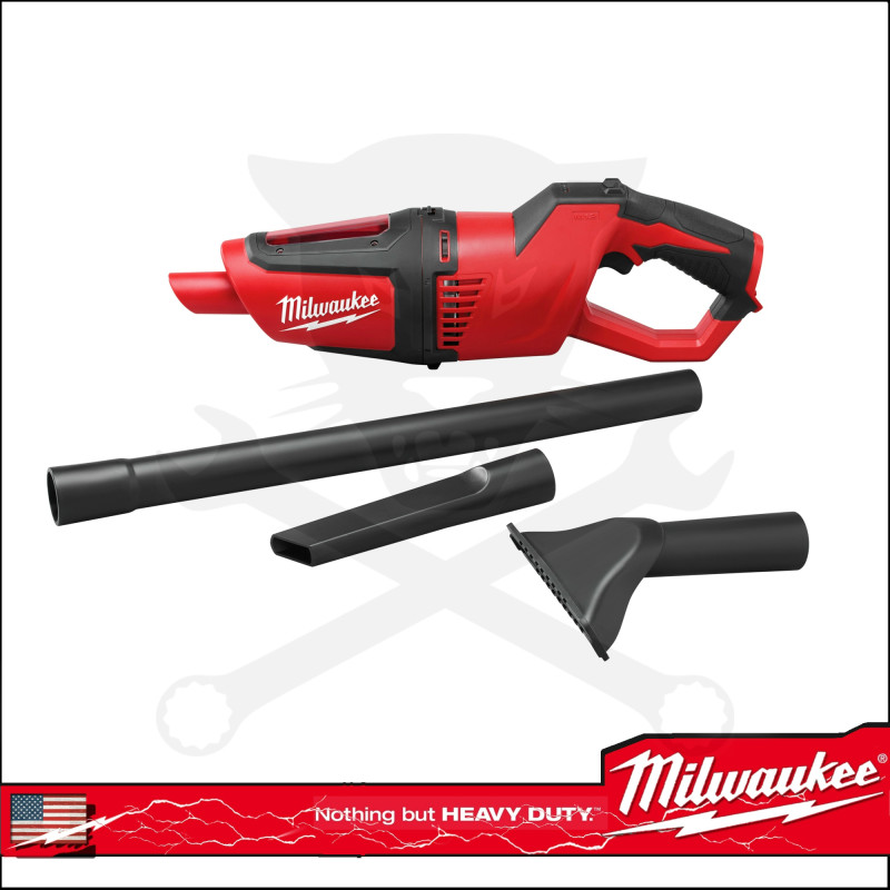 Porszívó akkus M12 0.6 l - 934 l/perc száraz IP20 - Milwaukee (M12 HV-0)