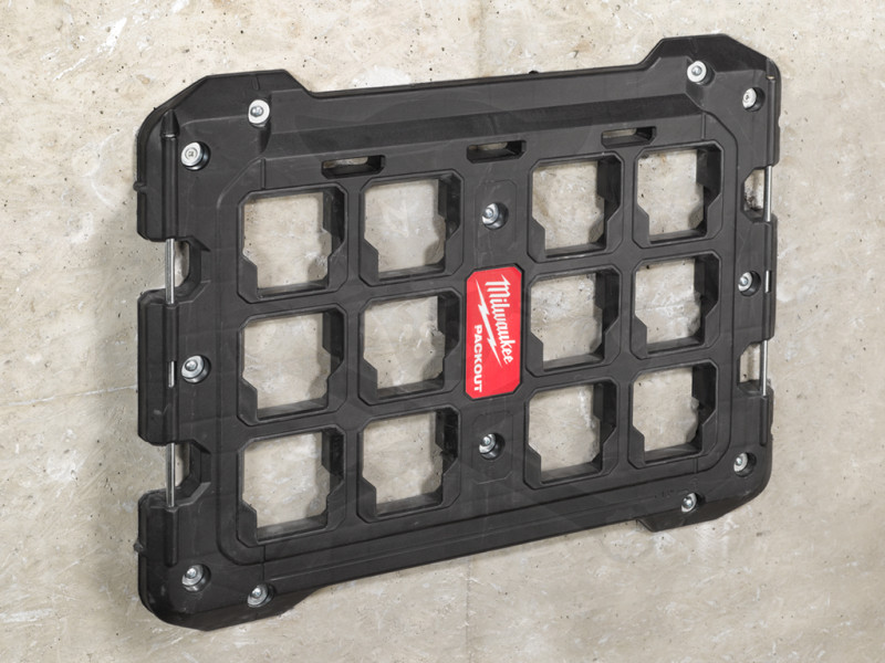 Szerszámos láda, rögzítőlemez - ütésálló - PACKOUT - Milwaukee