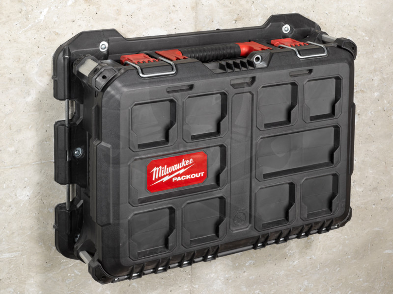Szerszámos láda, rögzítőlemez - ütésálló - PACKOUT - Milwaukee