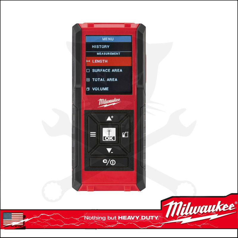 Távolságmérő, lézeres 100 m - Milwaukee (LDM 100)
