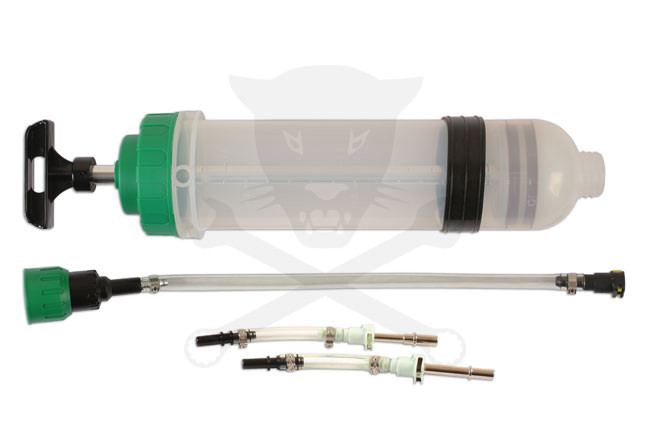 Üzemanyag kézipumpa 1500 ml fecskendő betöltésre és leszívására