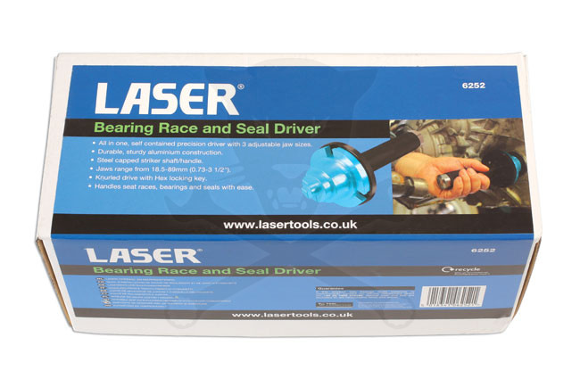 Csapágy és tömítés beütő szerszám 3 pofás állítható 18,5 mm - 89,0 mm