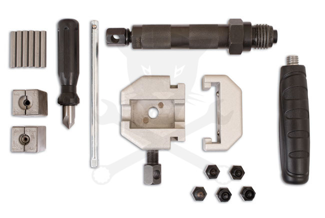 Fékcsőperemező készlet járművön is használható 4,75 + 1/4" Profi