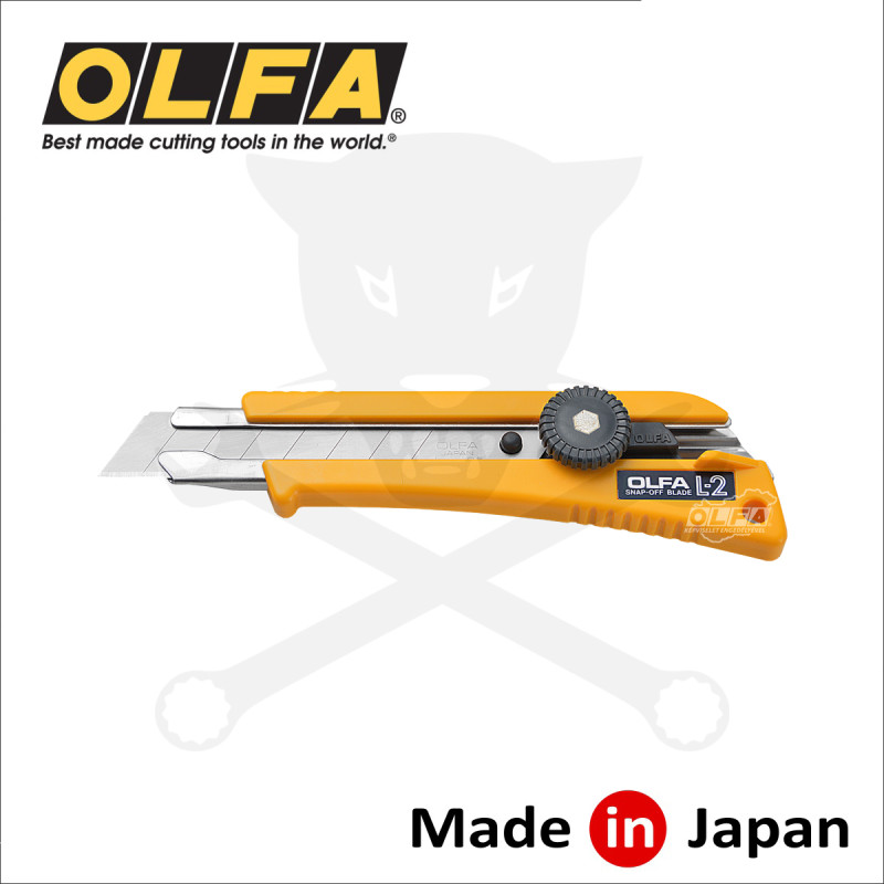 Vágókés OLFA 18 mm törh.penge, csavaros rögz. - gumibetétes