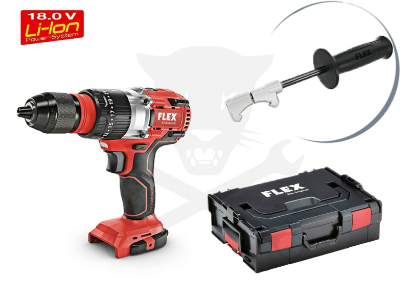 Fúró-csavarozó, akkus 18V -akku nélkül- 90 Nm - Flex (DD 2G 18.0-EC)