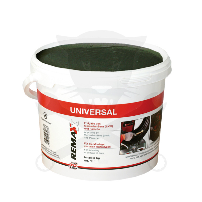 Gumiszerelő paszta fekete 5 kg mindenféle gépjárműhöz