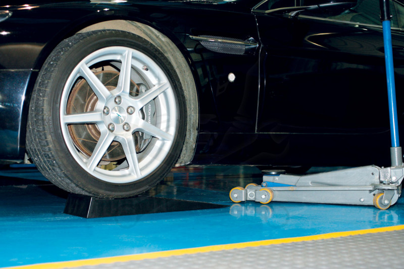 Rámpa - 1 pár - műanyag extra lapos 70 mm 5 tonnás a csápos emelőkhöz