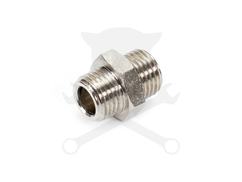 Levegő csatlakozó közcsavar 3/8" külső-külső menet - KK (250M-3/8)